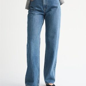Abercrombie & Fitch High Rise Blue Jeans